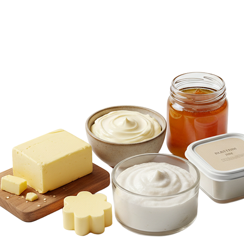 Maslo, tuky a margarín