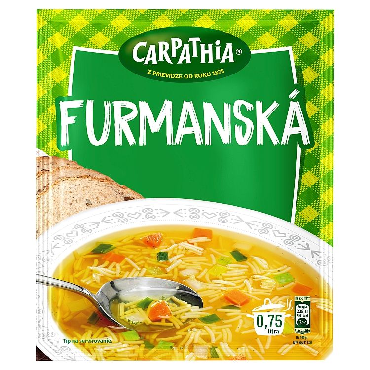Carpathia Furmanská polievka vrecko 49 g