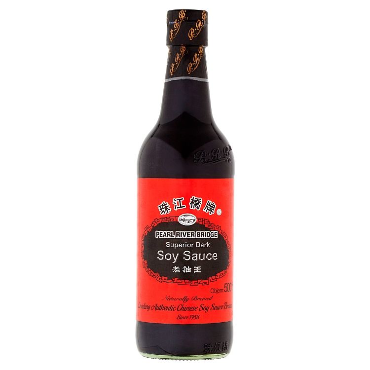 Pearl River Bridge Fermentovaná sójová omáčka tmavá 500 ml