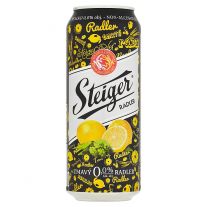 Steiger Radler tmavý citrón 0,5 l
