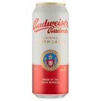 Budvar svetlý ležiak pivo 12% 500 ml