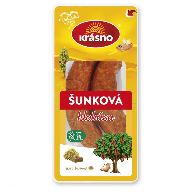 Krásno Šunková klobása 200 g