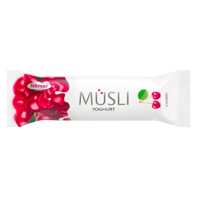 Tekmar Müsli tyčinka v jogurte Višňa 30g