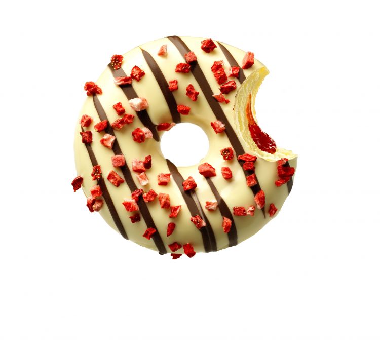 Donut PREMIUM s jahodovou náplňou 69 g