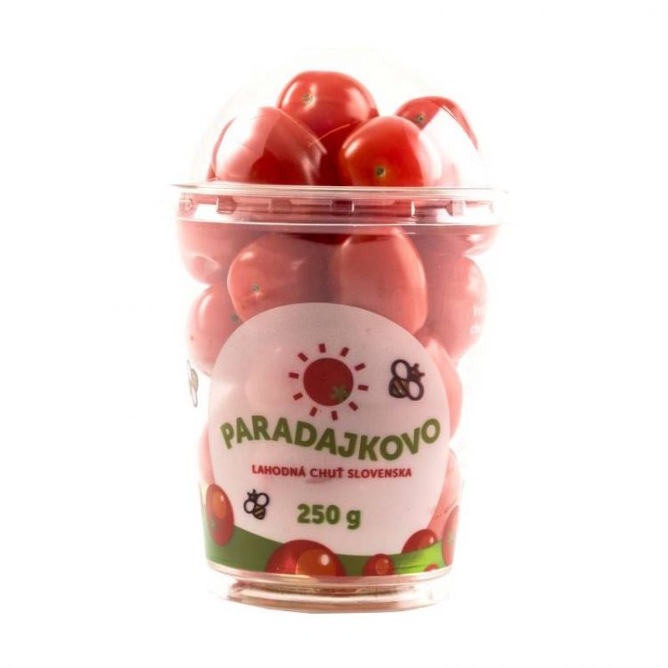 Paradajky cherry datľové červené Miniroma 250 g l.