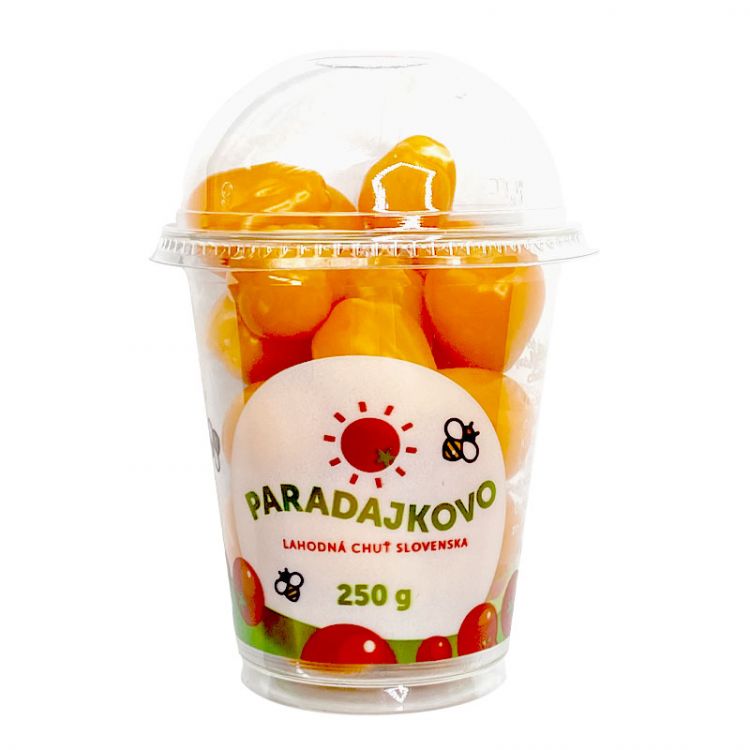 Paradajky cherry datľové oranžové 250 g l.