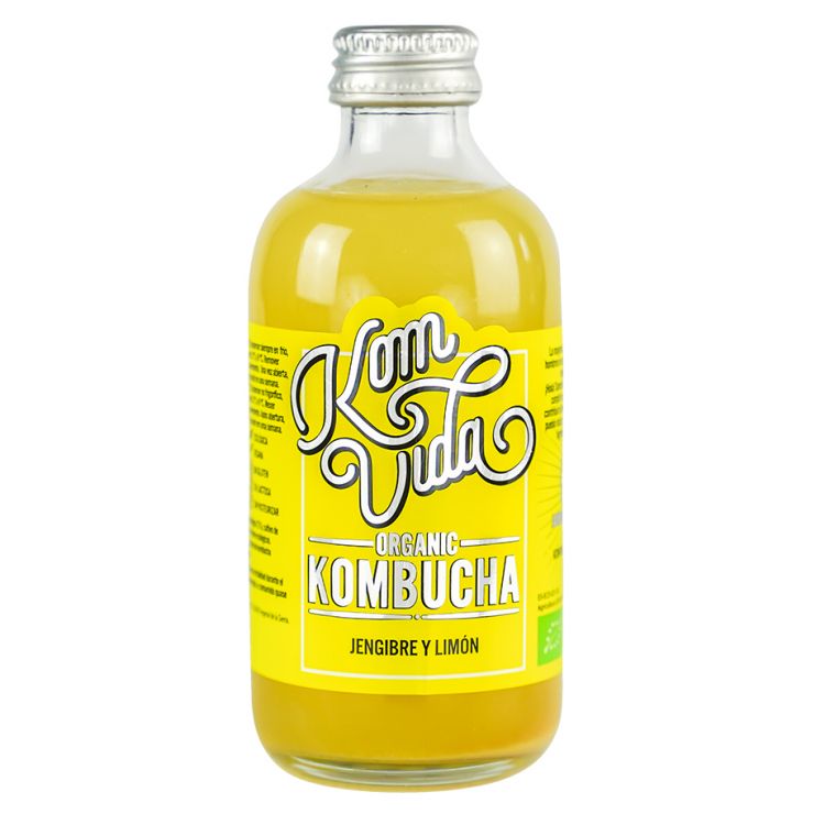 Komvida Kombucha BIO nápoj Gingervida 250 ml