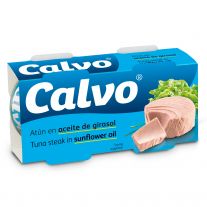 Calvo Tuniak v slnečnicovom oleji 2x80 g
