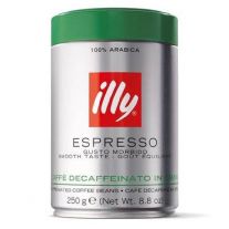 Illy bez kofeinu zrnková káva dóza 250 g
