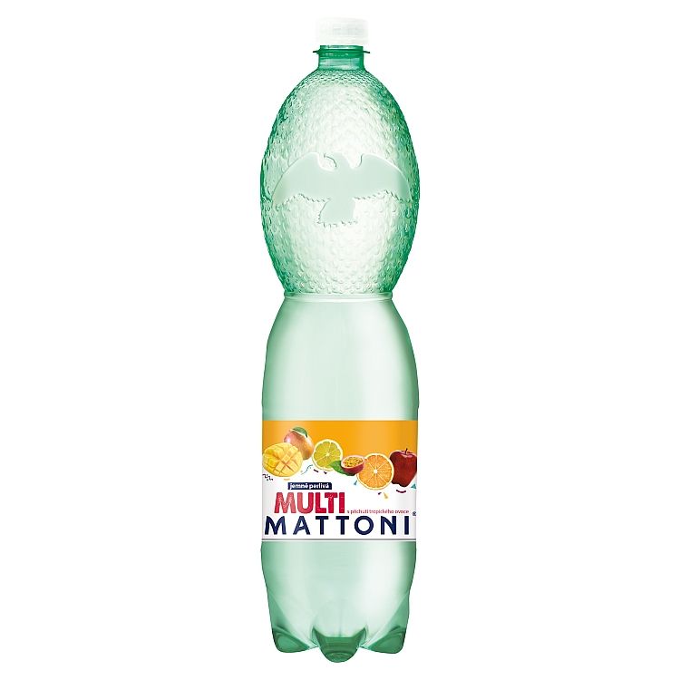 Mattoni Multi s príchuťou tropického ovocia jemne perlivá 1,5 l
