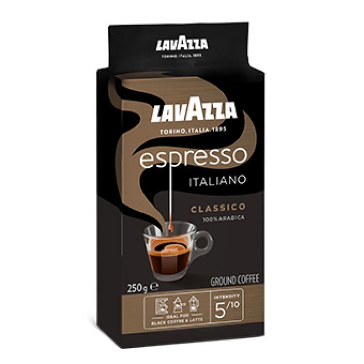 Lavazza Caffe Espresso mletá káva 250 g