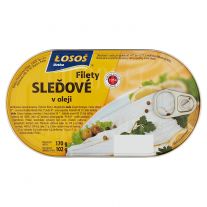 Łosoś Ustka Filety sleďové v oleji 170 g