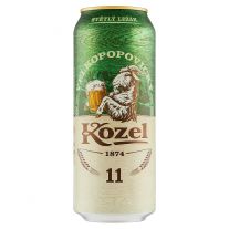 Velkopopovický Kozel 11 pivo výčapný ležiak svetlý 500 ml