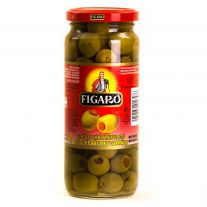 Figaro Olivy zelené s kápiou 340 g