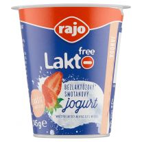 Rajo Lakto Free jogurt Jahoda 145 g
