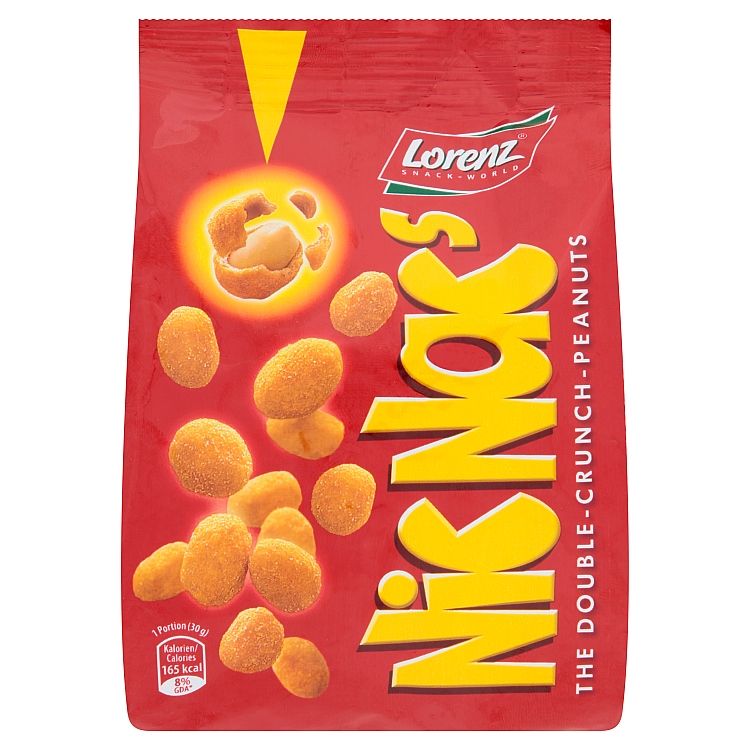Lorenz Nic Nac's Arašidy pražené v chrumkavom pikantnom cestíčku 125 g