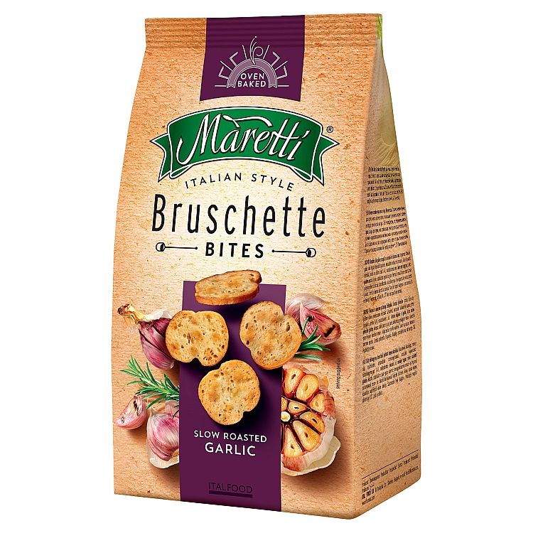 Maretti Pečené chlebové krúžky s príchuťou pečeného cesnaku 70 g