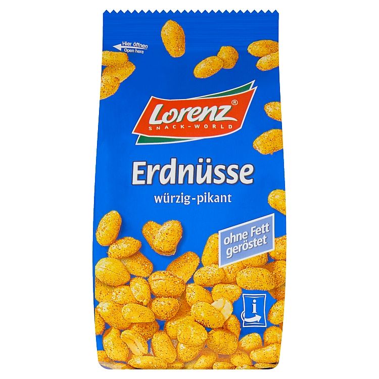 Lorenz Arašidy pražené, koreninové, pikantné 150 g