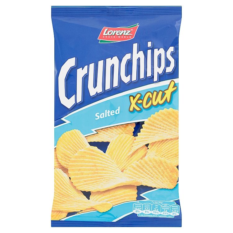 LORENZ Crunchips X-Cut Salz 75 g