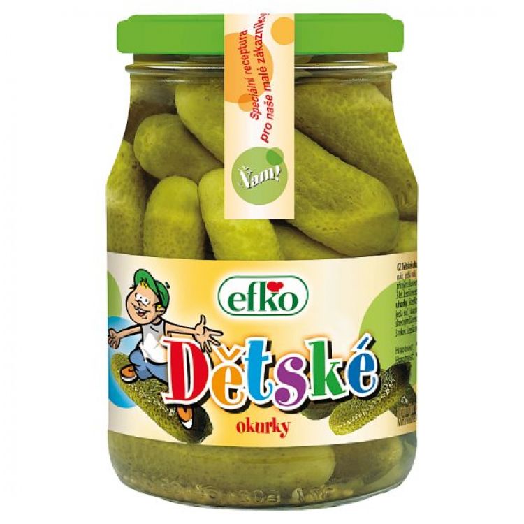 Efko Detské uhorky 370 ml