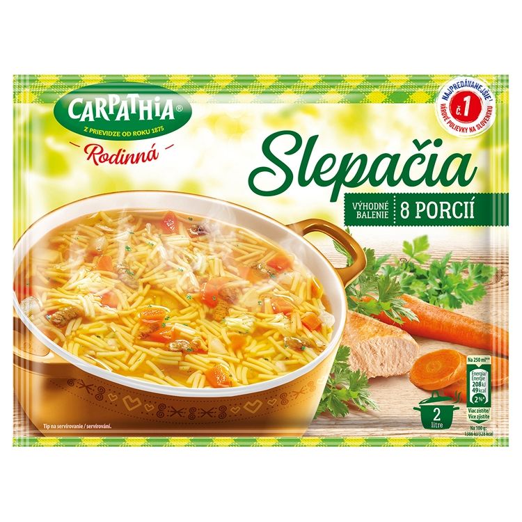 Carpathia Plný hrniec Slepačia polievka vrecko 120 g
