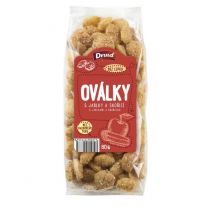 Druid Oválky s jablkami a škoricou, bezgluténové 80 g