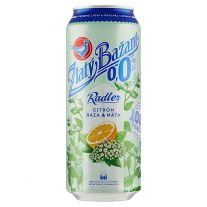 Zlatý Bažant Radler 0,0% citrón baza & mäta 500 ml