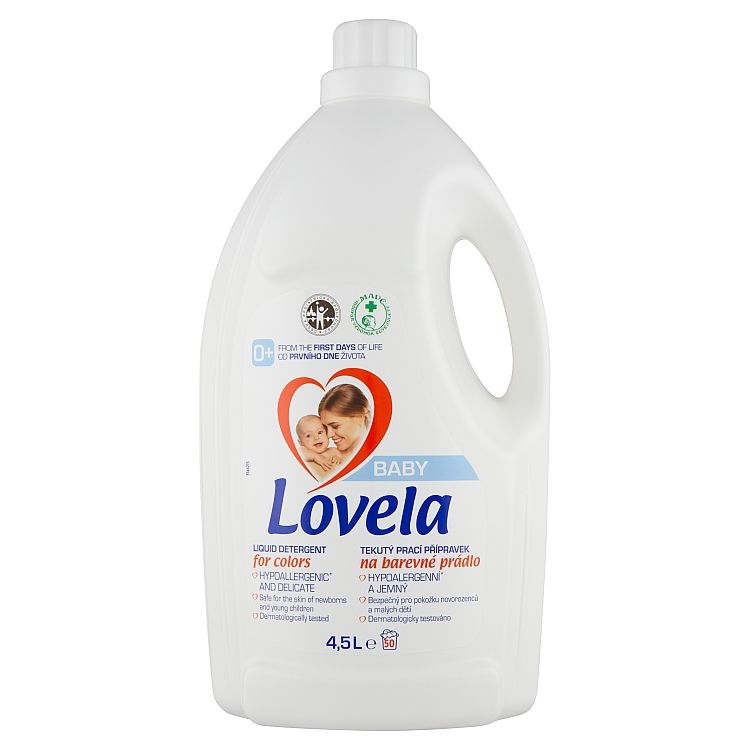 Lovela Baby Tekutý prací prípravok na Farebnú bielizeň  4,5l/50 PD