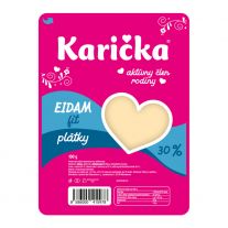 Karička Eidam 30 % plátky fit 100 g