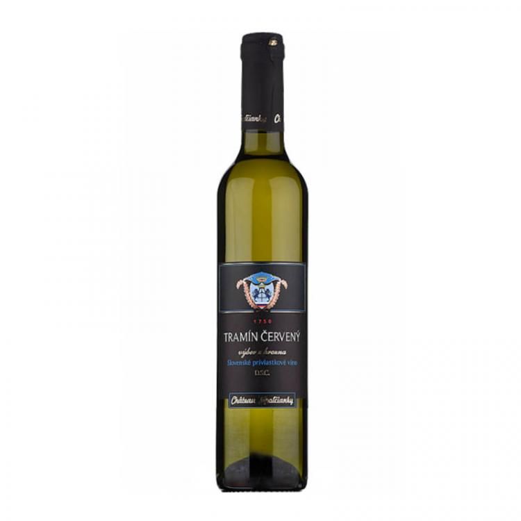 Château Topoľčianky Tramín červený bobuľový výber 0,5 l