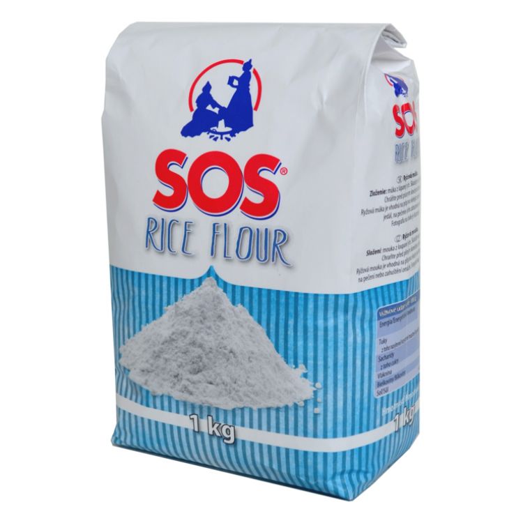 SOS Ryžová múka z bielej ryže 1000g