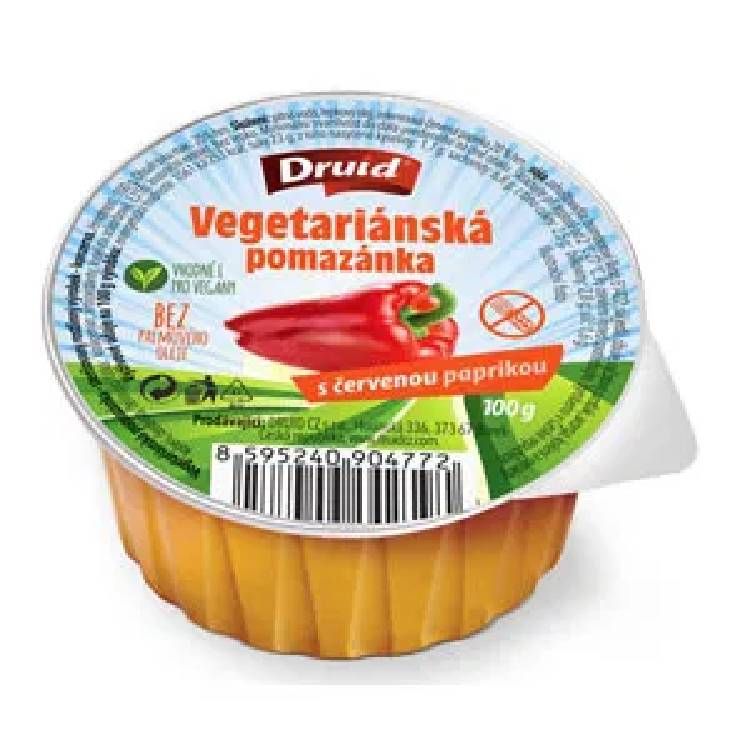 Druid Vegetariánska papriková pomazánka  100g