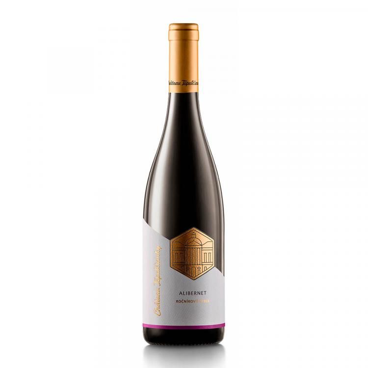 Château Topoľčianky Alibernet slovenské akostné odrodové víno červené suché 0,75 l - eDELIA.sk
