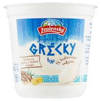 Zvolenský Grécky jogurt biely s trstinovým cukrom 320 g