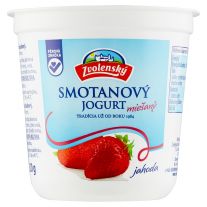 Zvolenský Smotanový jogurt Jahoda 320 g