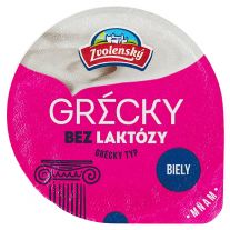 Zvolenský Grécky jogurt biely bez laktózy 125 g