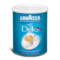 Lavazza Dek bezkofeinová mletá káva dóza 250 g