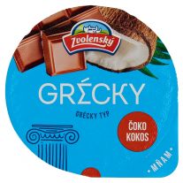 Zvolenský Grécky jogurt čokoláda kokos 125 g
