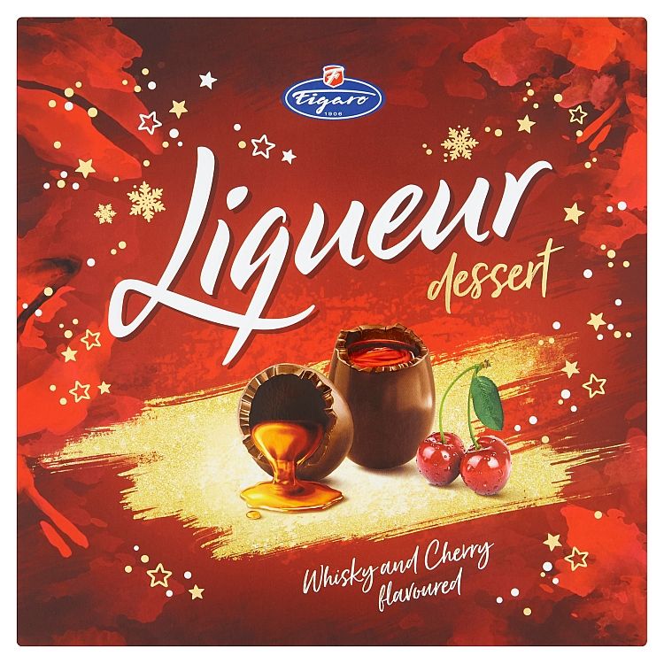 Figaro Šišky plnené whisky a cherry likérom 220 g