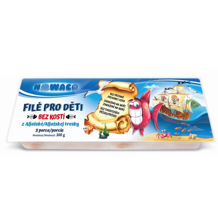 Nowaco Filé pre deti z aljašskej tresky 300g