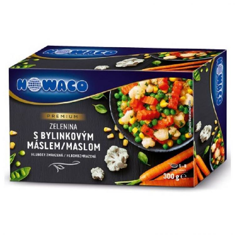 Nowaco Zelenina s bylinkovym maslom 300g