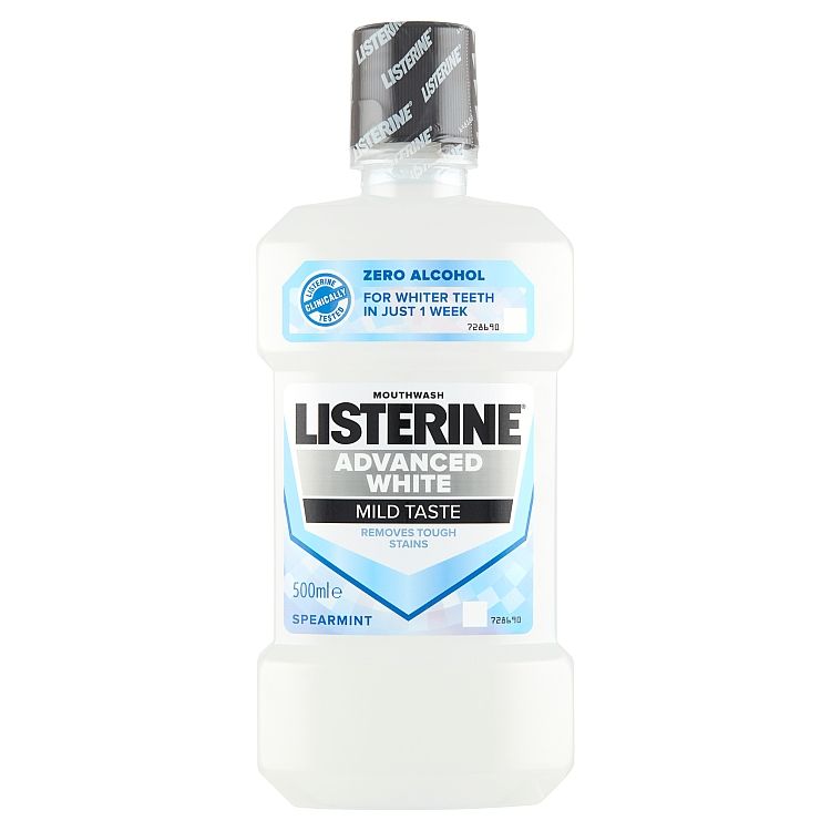 Listerine Advanced White Mild Taste 500 ml