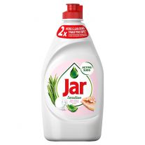 Jar Sensitive Vôňa Aloe Vera & Pink Jasmin Prostriedok Na Umývanie Riadu, 450 ml