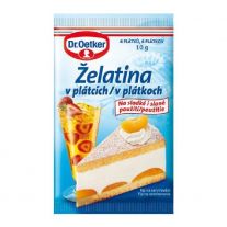 Dr.Oetker Želatína plátky 10g