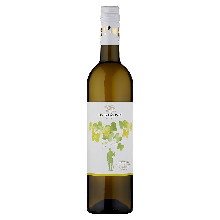 Ostrožovič Lipovina víno biele suché 0,75 l - eDELIA.sk