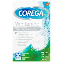 Corega čistiace tablety Whitening 30ks
