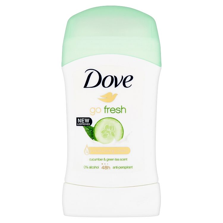 Dove Go Fresh Cucumber & Green Tea tuhý antiperspirant 40 ml