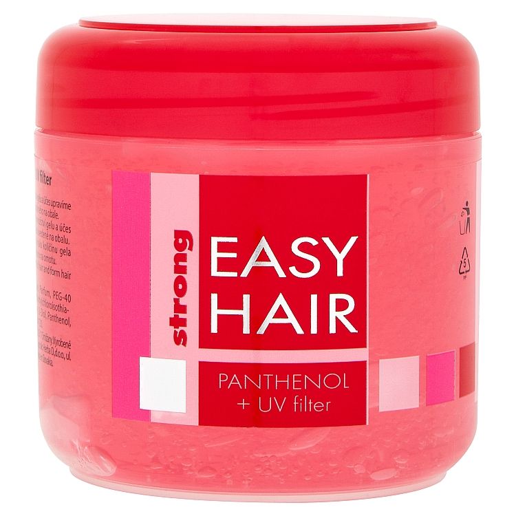 Easy Hair gél na vlasy Strong 250 g