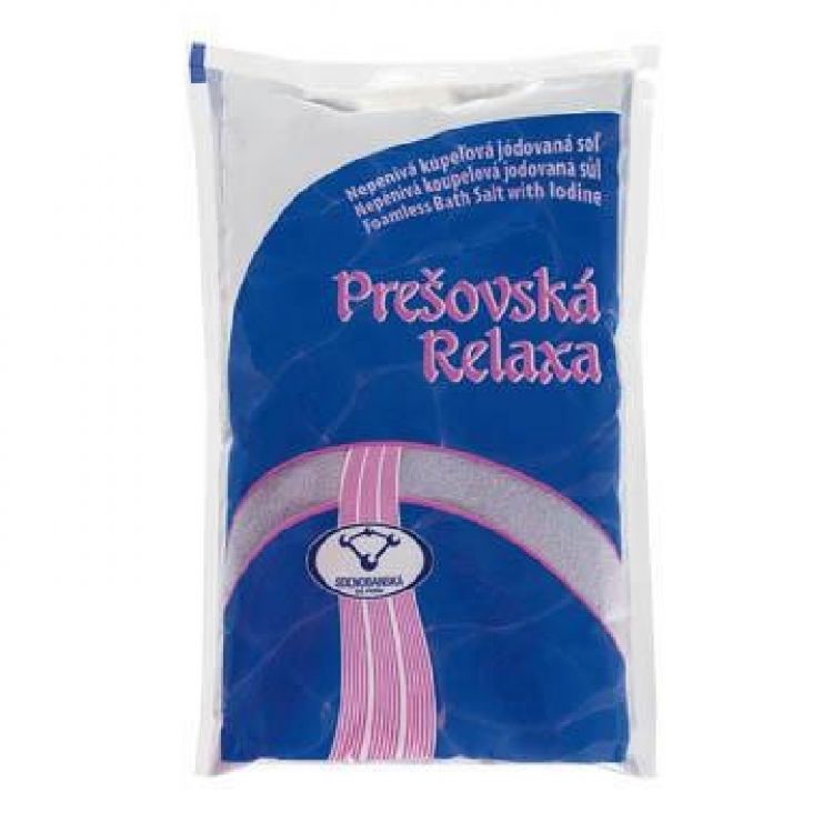 Prešovská Relaxa soľ do kúpela Aloe Vera 1 kg