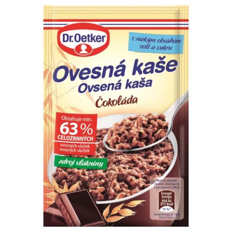 Dr. Oetker Ovsená kaša Čokoládová 58 g